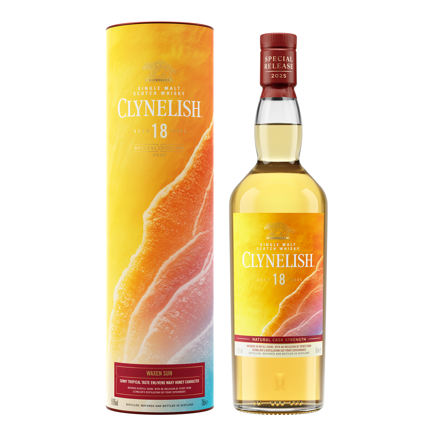 Clynelish Waxen Sun, Single Malt Whisky, 70cl
