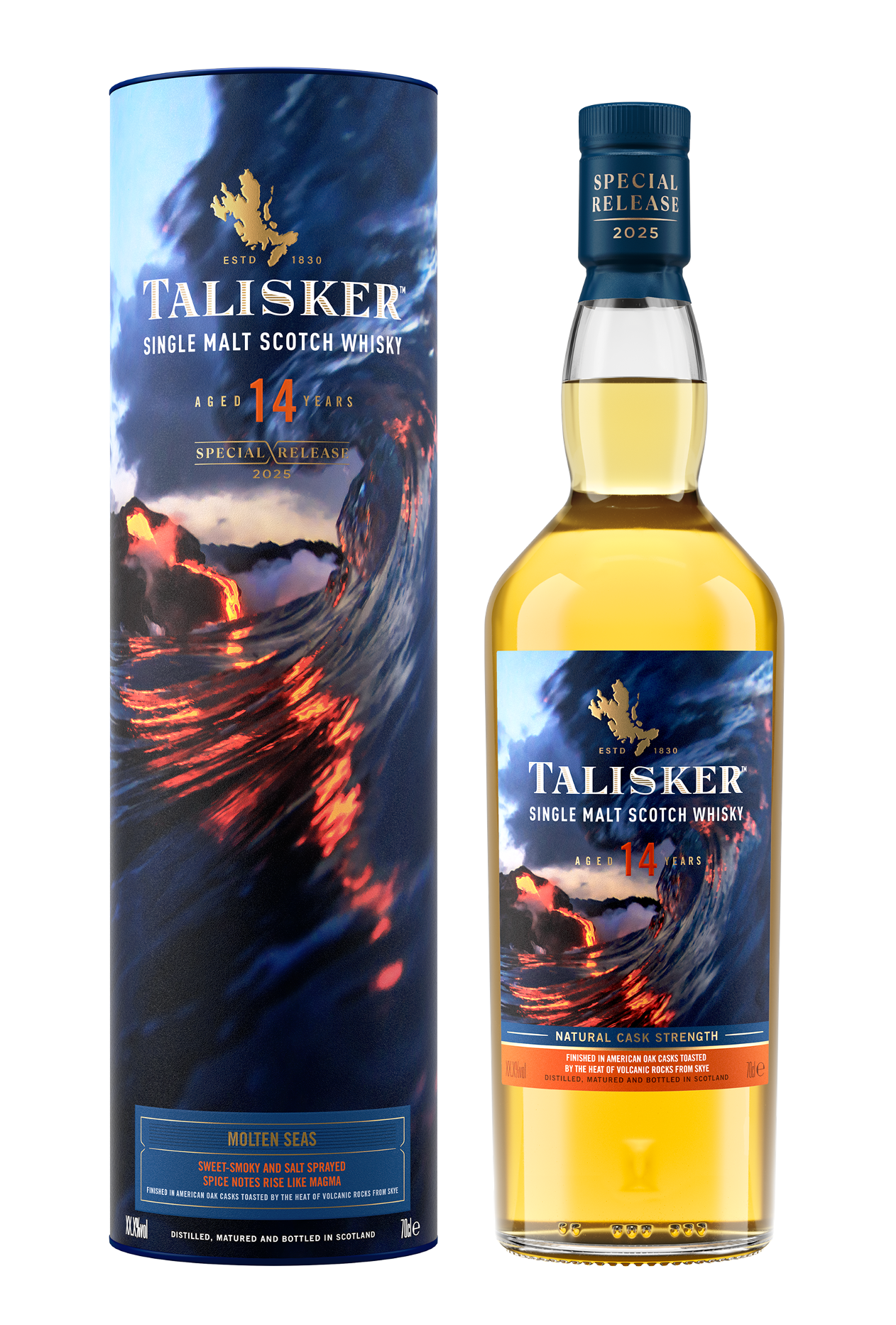 Talisker Molten Seas Single Malt Whisky, 70cl