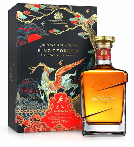 Johnnie Walker King George V - Año Nuevo Chino - Año del Buey whisky escocés de mezcla 70cl