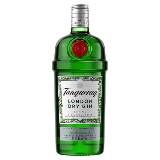 Tanqueray London Dry ginebra 1L