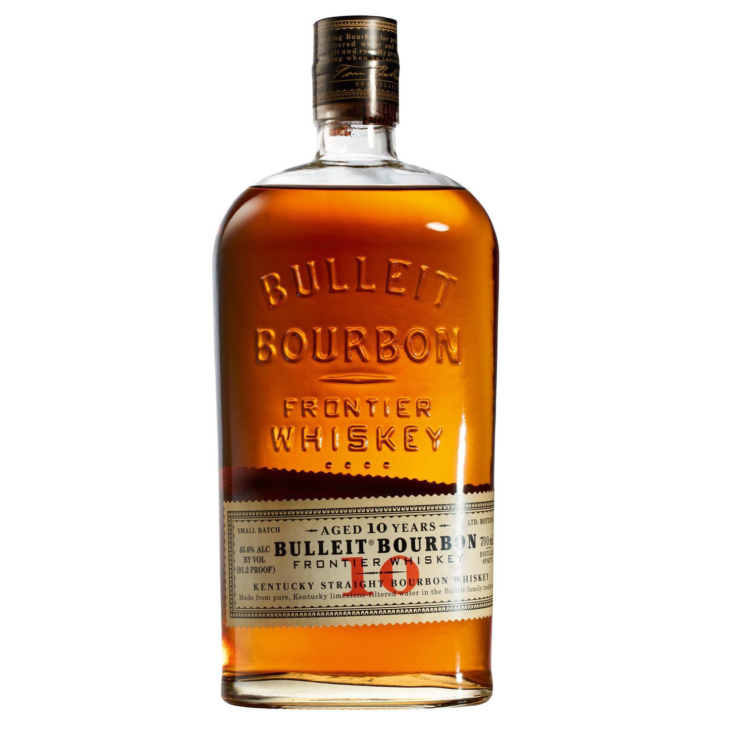 Bulleit Bourbon 10 Años whisky americano 70cl