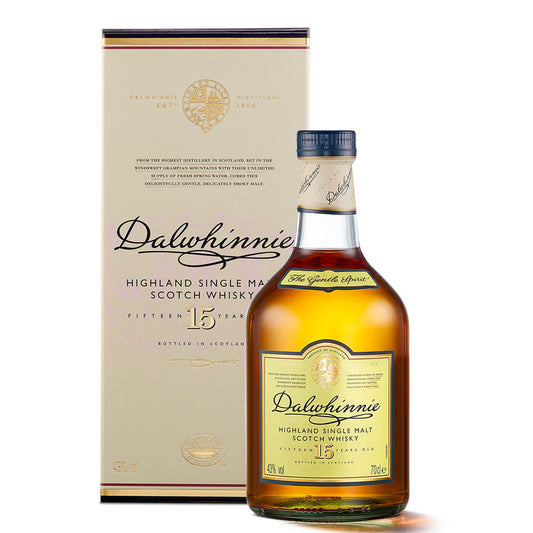 Dalwhinnie 15 años whisky escocés de malta 70cl