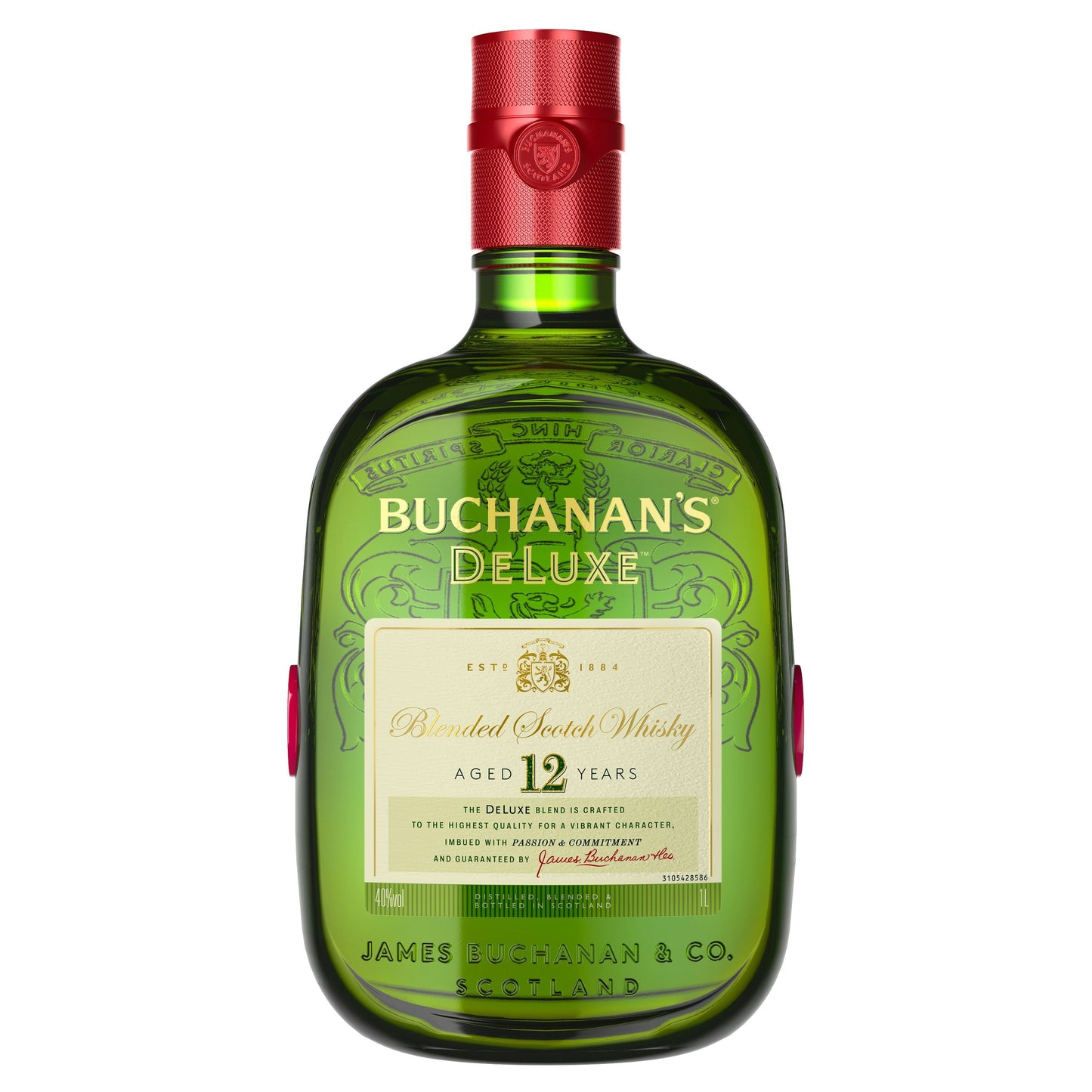 Buchanan's Deluxe whisky escocés de mezcla 12 años 1L