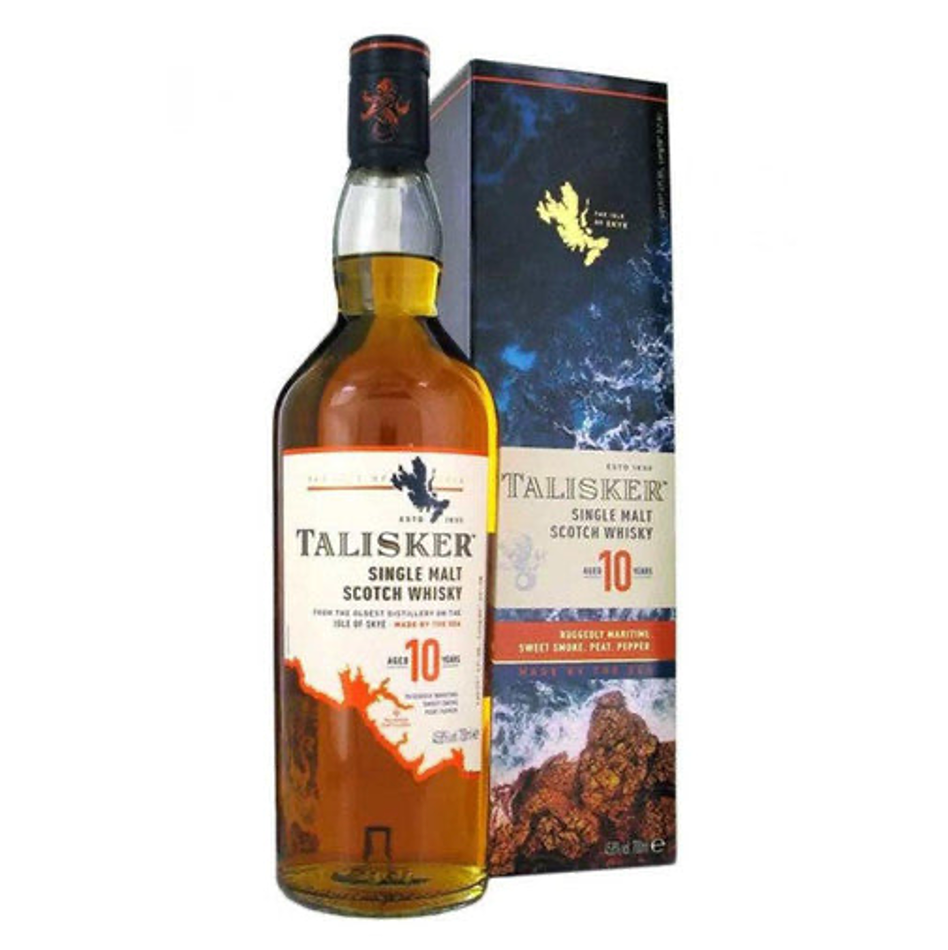 Talisker 10 años whisky escocés de malta 70cl