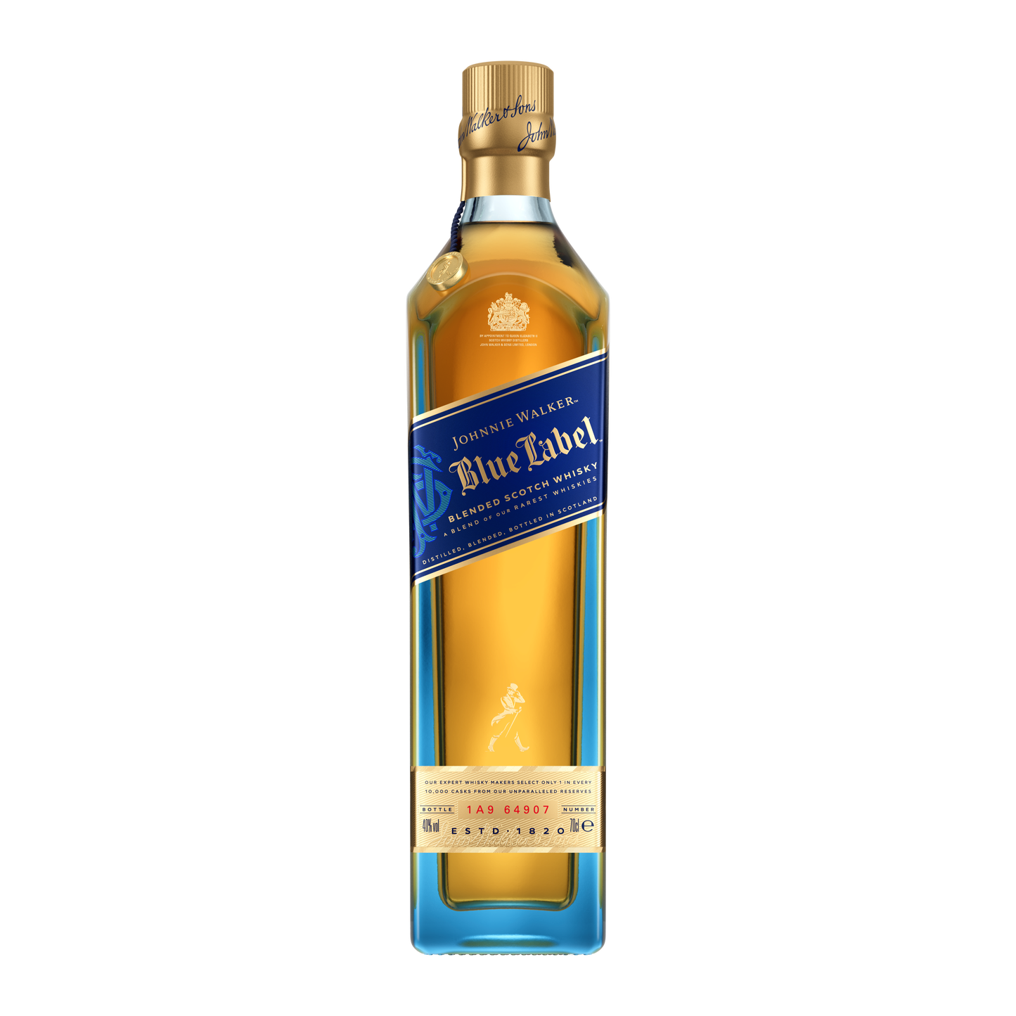 Johnnie Walker Blue Label whisky escocés de mezcla 70cl