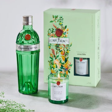 Tanqueray No. Ten Distilled pack con vela ginebra 70cl